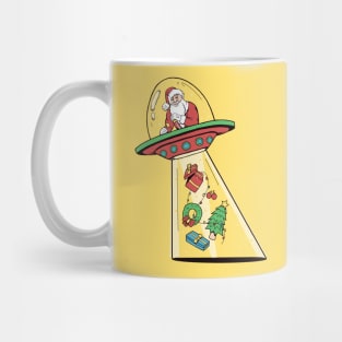 UFO Santa Mug